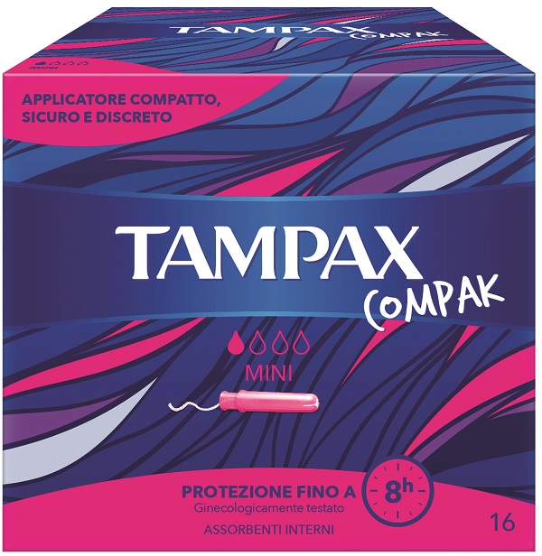 TAMPAX COMPAK ASSORBENTE INTERNO MINI 16 PEZZI - Pharmaleader