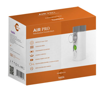 AIR PRO NEBULIZZATORE PORTATILE MESH - Pharmaleader