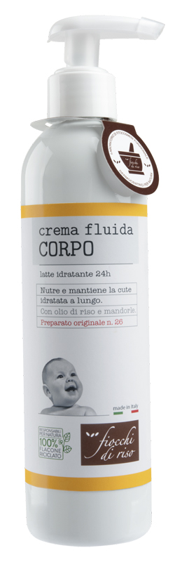 FIOCCHI DI RISO CREMA FLUIDA CORPO IDRATANTE 240 ML - Pharmaleader