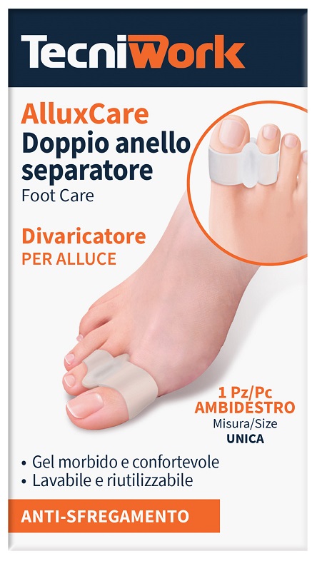ALLUX CARE SEPARATORE E DIVARICATORE PER ALLUCE A DOPPIO ANELLO - Pharmaleader