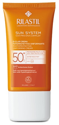 RILASTIL SUN SYSTEM D-CLAR SPF 50+ CREMA LIGHT 40 ML - Pharmaleader