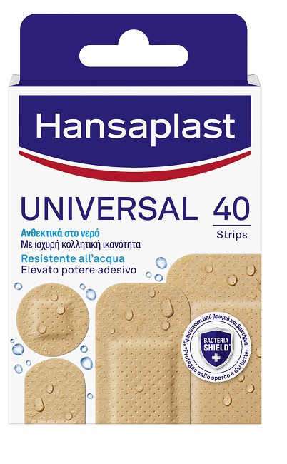 CEROTTO HANSAPLAST UNIVERSAL ASSORTITI 40 PEZZI - Pharmaleader