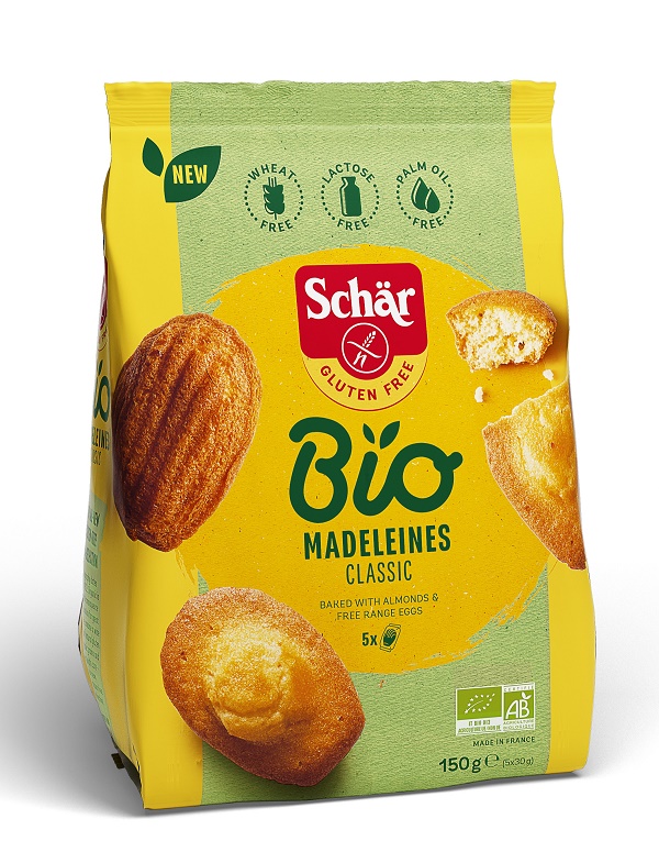 SCHAR BIO MADELEINES CLASSIC 5 MONOPORZIONI DA 30 G - Pharmaleader