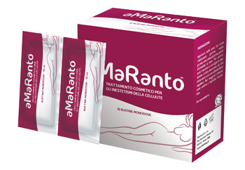AMARANTO TRATTAMENTO COSMETICO PER INESTETISMI CELLULITE 16 BUSTINE MONODOSE 10 ML - Pharmaleader