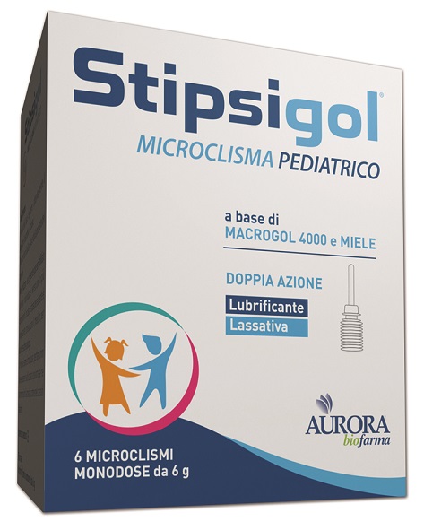 STIPSIGOL MICROCLISMA PEDIATRICO 6 X 6 G - Pharmaleader