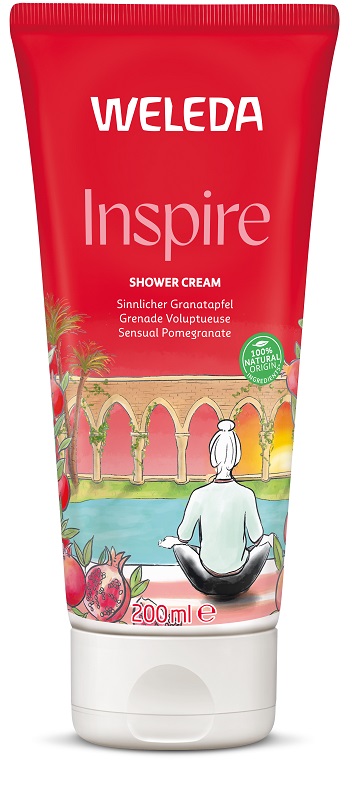 WELEDA INSPIRE DOCCIA CREMOSA MELOGRANO 200 ML - Pharmaleader