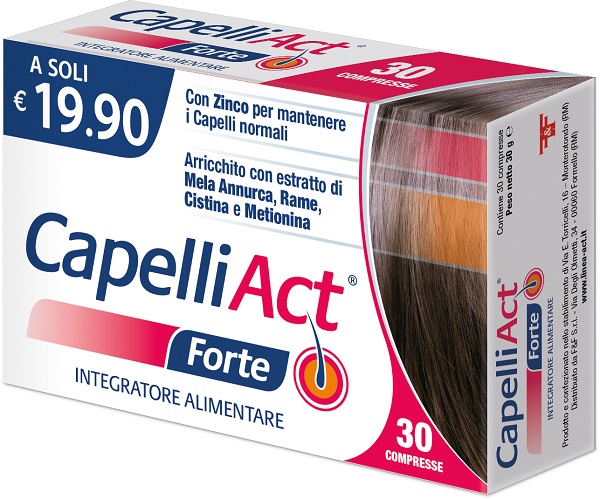 CAPELLI ACT FORTE 30 COMPRESSE - Pharmaleader
