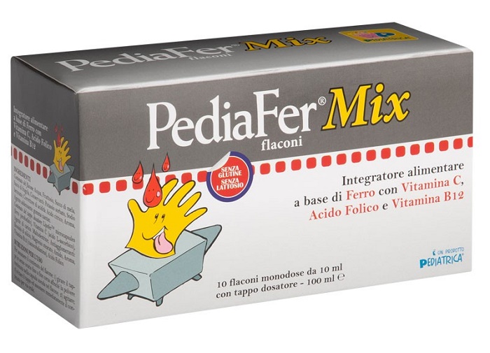 PEDIAFER MIX 10 FLACONI DA 10 ML - Pharmaleader