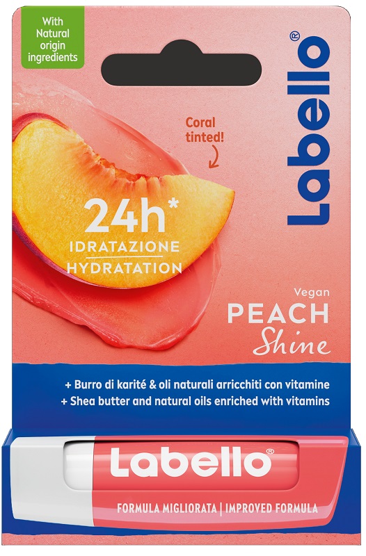 LABELLO PEACH SHINE 5 G - Pharmaleader