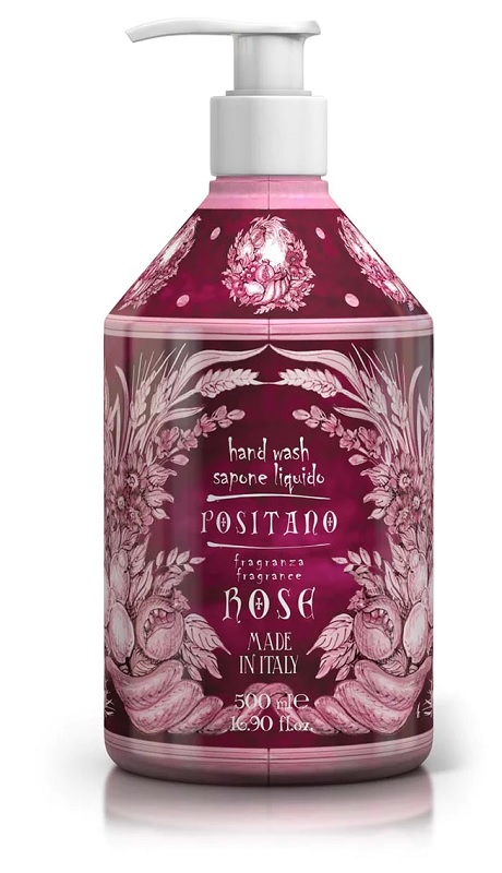 LE MAIOLICHE SAPONE LIQUIDO POSITANO ROSE 500 ML - Pharmaleader
