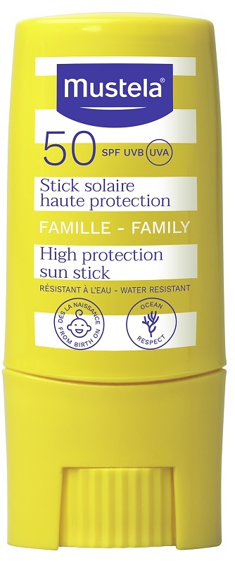 MUSTELA STICK SOLARE PROTEZIONE MOLTO ALTA SPF50 9 ML - Pharmaleader