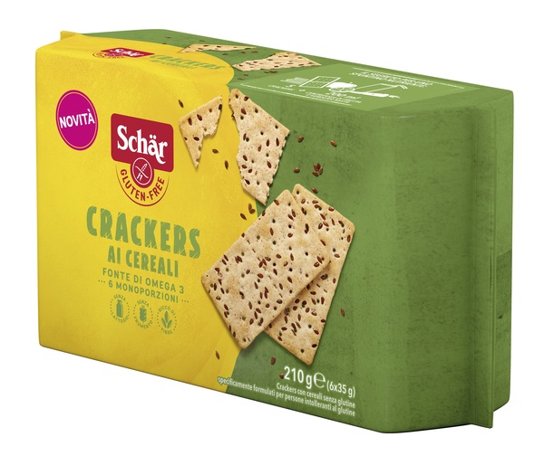 SCHAR CRACKERS CEREALI SENZA LATTOSIO 6 MONOPORZIONI DA 35 G - Pharmaleader