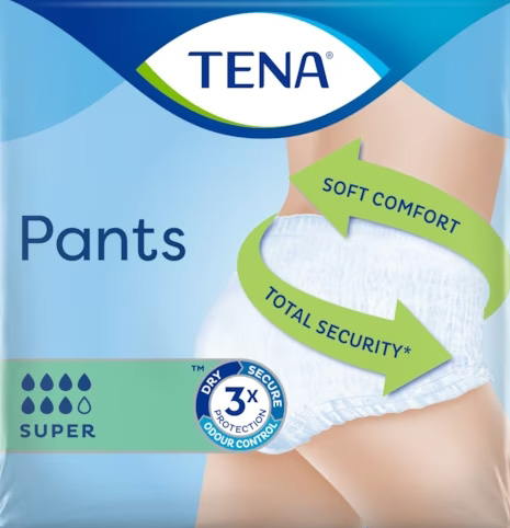 PANNOLONE PULL UP TENA PANTS SUPER TAGLIA LARGE 10 PEZZI - Pharmaleader