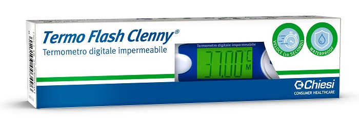 TERMOMETRO CLENNY TERMO FLASH PREDITTIVO 10 SECONDI WATERPROOF - Pharmaleader