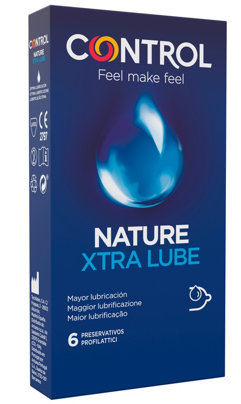 PROFILATTICO CONTROL NATURE 2,0 XTRA LUBE 6 PEZZI - Pharmaleader