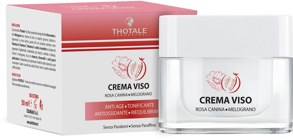 THOTALE CREMA VISO ROSA CANINA E MELOGRANO 50 ML - Pharmaleader