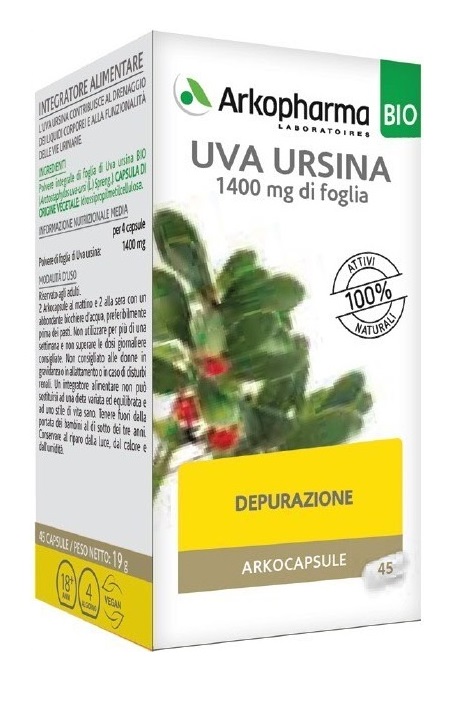 ARKO CAPSULE UVA URSINA BIO 45 CAPSULE - Pharmaleader