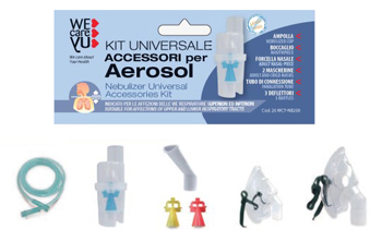 WECAREYU KIT ACCESSORI AEROSOL UNIVERSALE - Pharmaleader