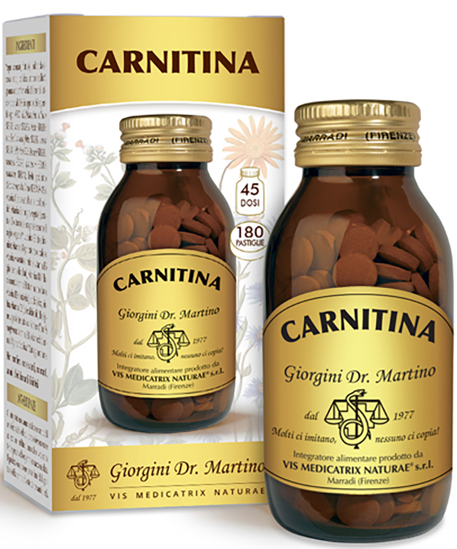 CARNITINA 180 PASTIGLIE - Pharmaleader