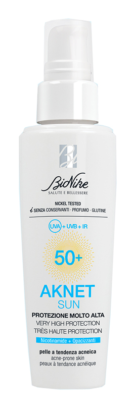 AKNET SUN PROTEZIONE MOLTO ALTA SPF50+ 50 ML - Pharmaleader