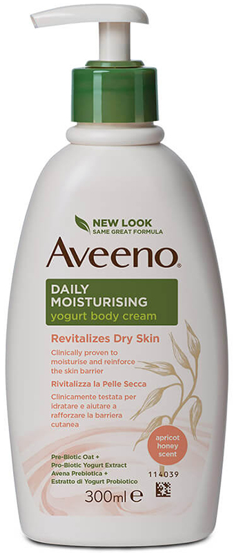AVEENO CREMA CORPO YOGURT ALBICOCCA&MIELE 300 ML - Pharmaleader