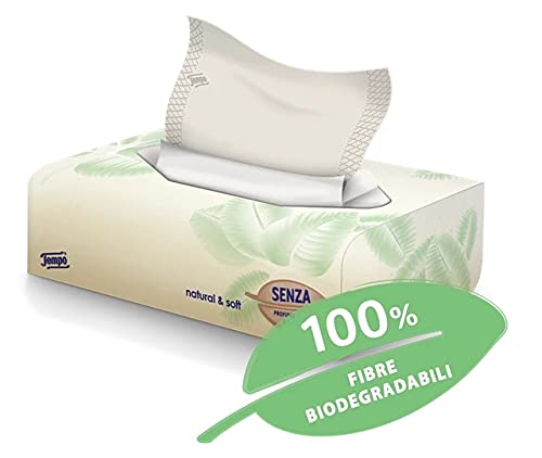 TEMPO BOX FAZZOLETTI NATURAL&SOFT 70 PEZZI - Pharmaleader