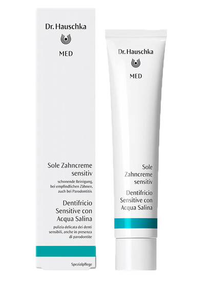 DR HAUSCHKA DENTIFRICIO SENSITIVE CON ACQUA SALINA 75 ML - Pharmaleader
