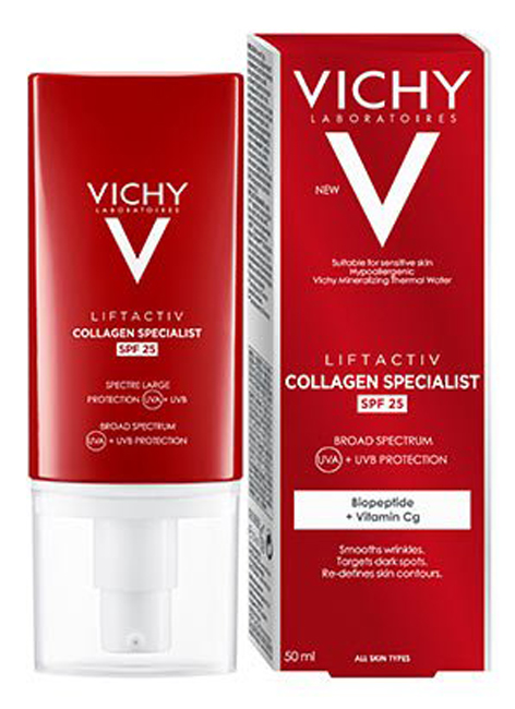 LIFTACTIVE COLLAGEN SPEC ANTI MACCHIE SPF25 50 ML - Pharmaleader