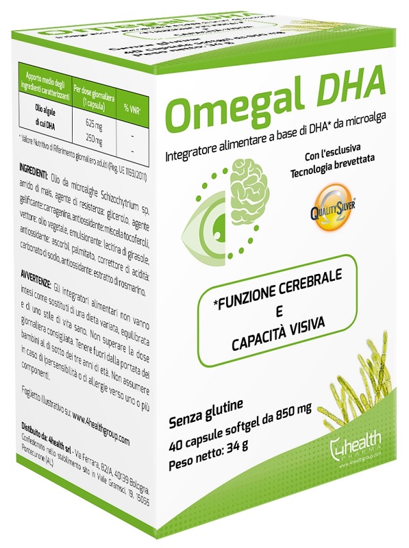 OMEGAL DHA 40 CAPSULE MOLLI - Pharmaleader