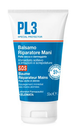 PL3 BALSAMO RIPARATORE MANI SOS 50 ML - Pharmaleader