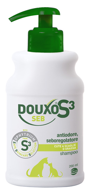 DOUXO S3 SEB SHAMPOO FLACONE 200 ML - Pharmaleader