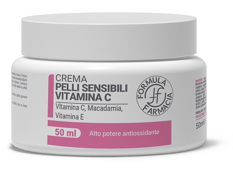 FORMULA CREMA VISO PELLI SENSIBILI VITAMINA C 50 ML SENZA CONSERVANTI - Pharmaleader