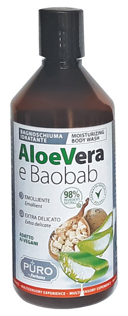 PURO BAGNOSCHIUMA ALOE E BAOBAB 500 ML - Pharmaleader