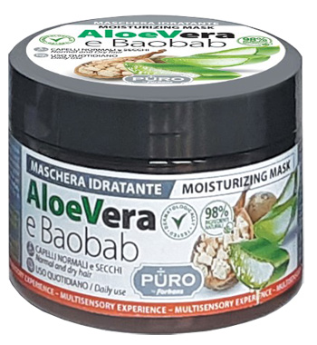 PURO MASCHERA ALOE E BAOBAB 250 ML - Pharmaleader