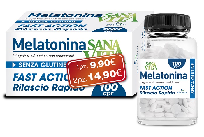 SANAVITA MELATONINA 100 COMPRESSE - Pharmaleader