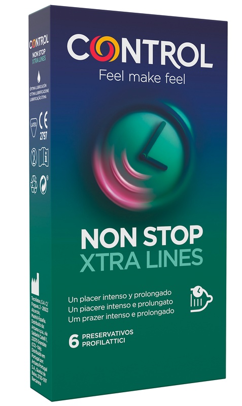 CONTROL NON STOP XTRA LINES 6 PEZZI - Pharmaleader