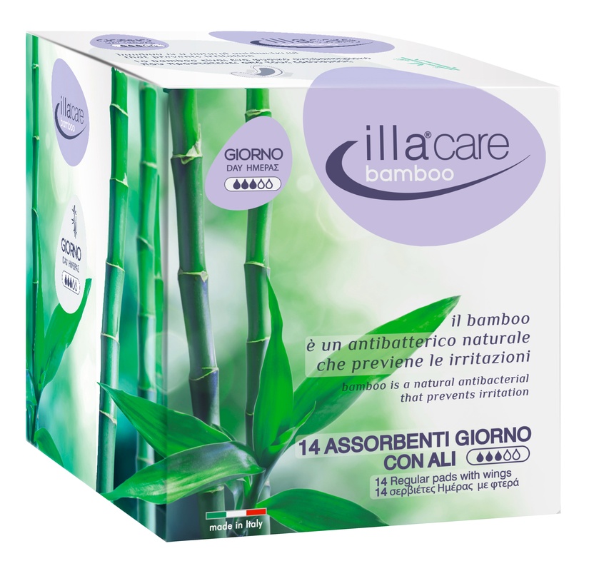 ILLA CARE BAMBOO ASSORBENTE GIORNO 14 PEZZI - Pharmaleader