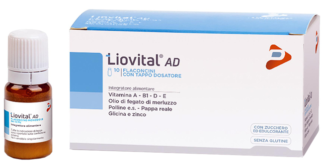 LIOVITAL AD 10 FLACONCINI DA 10 ML - Pharmaleader