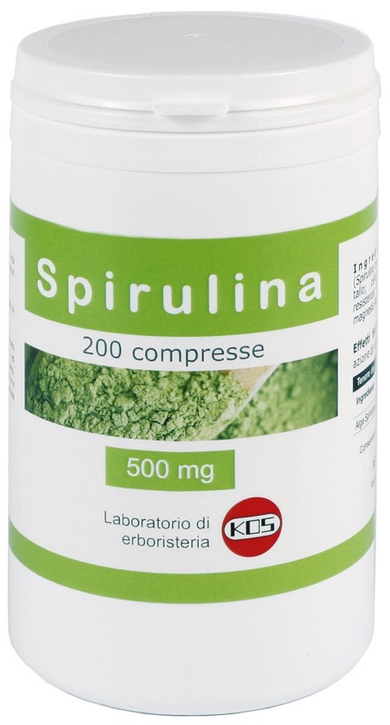 SPIRULINA 500MG 200 COMPRESSE - Pharmaleader
