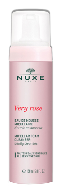 NUXE VERY ROSE MOUSSE LEGGERA DETERGENTE 150 ML - Pharmaleader