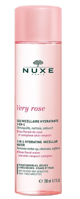 NUXE VERY ROSE ACQUA MICELLARE IDRATANTE 3 IN 1 200 ML - Pharmaleader