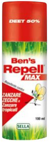 BEN'S REPELLENTE BIOCIDA 50% 100 ML - Pharmaleader
