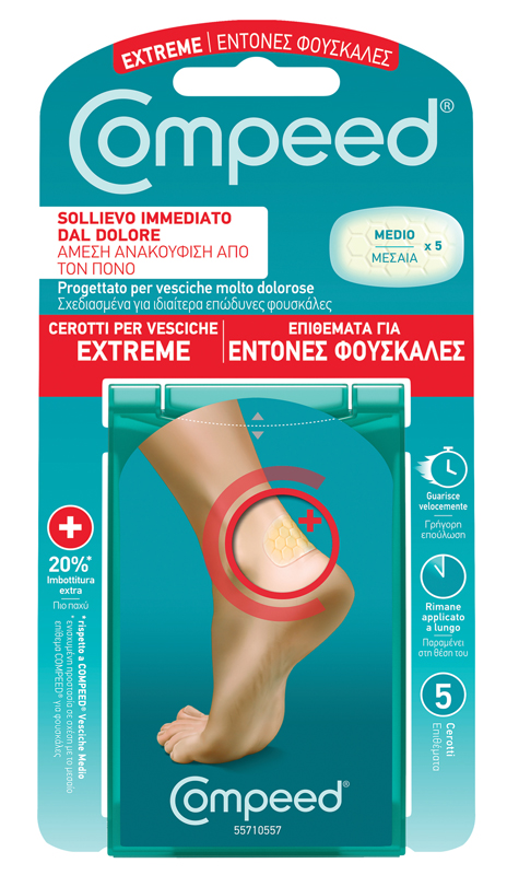 COMPEED CEROTTI PER VESCICHE EXTREME 5 PEZZI - Pharmaleader