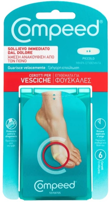COMPEED CEROTTI PER VESCICHE PICCOLO 6 PEZZI - Pharmaleader