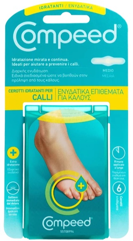 COMPEED CEROTTI PER CALLI IDRATANTI 6 PEZZI - Pharmaleader