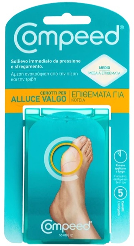 COMPEED CEROTTI PER ALLUCE VALGO 5 PEZZI - Pharmaleader