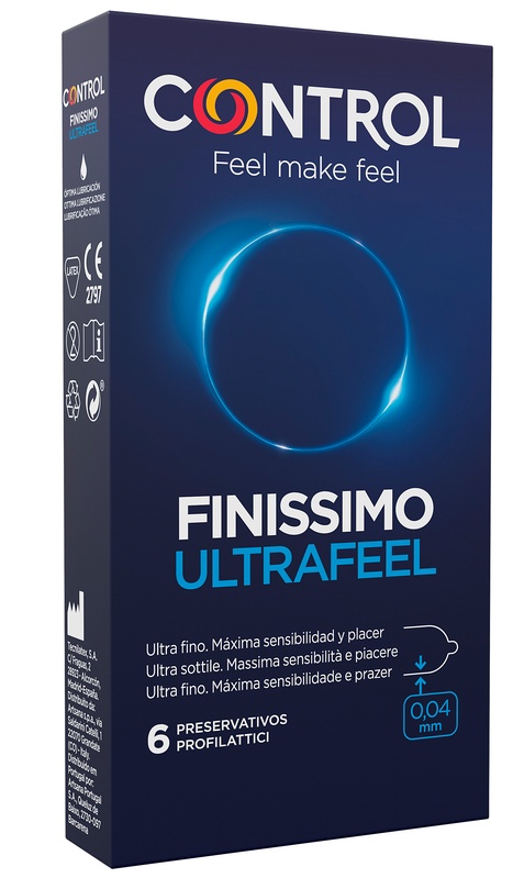 CONTROL FINISSIMO ULTRAFEEL6 PEZZI - Pharmaleader