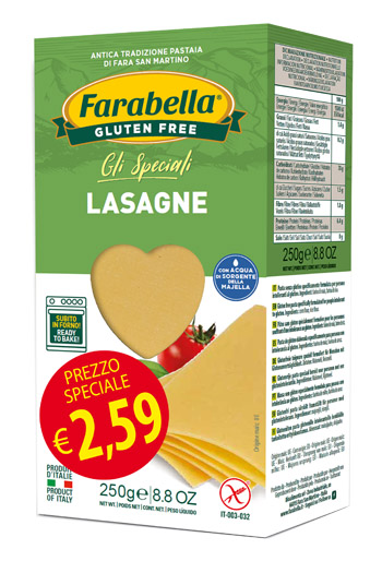FARABELLA LASAGNA PROMO 250 G X 6 PEZZI - Pharmaleader