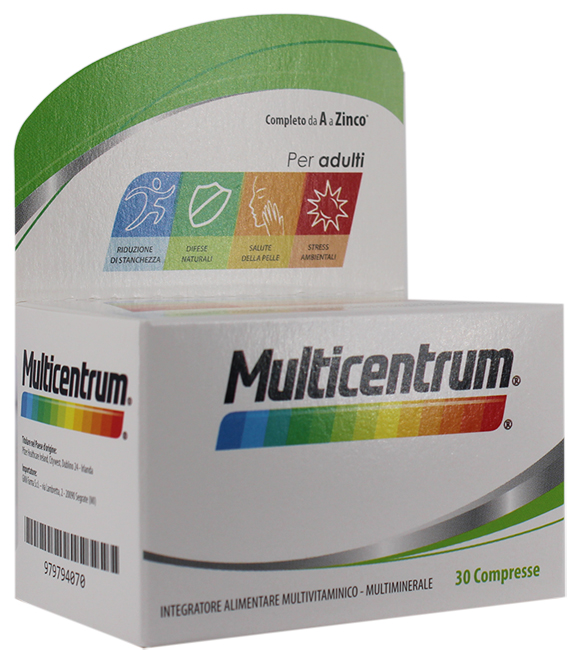 MULTICENTRUM ADULTI 30 COMPRESSE - Pharmaleader