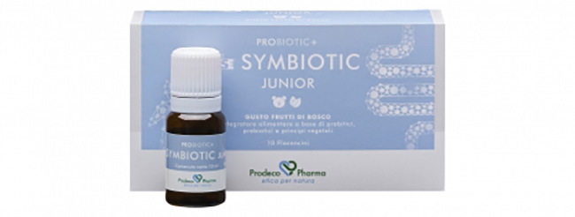 PROBIOTIC+ GSE SYMBYOTIC JUNIOR FRUTTI DI BOSCO 10 FLACONCINI - Pharmaleader
